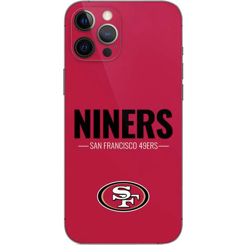NFL San Francisco 49ers Team Motto iPhone 12 Pro Max Skin